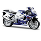 Bburago Suzuki GSX-R750, White/Met Blue