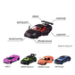 Majorette Light Racer Toy Car Set With Different Die Cast Metal Vehicles.