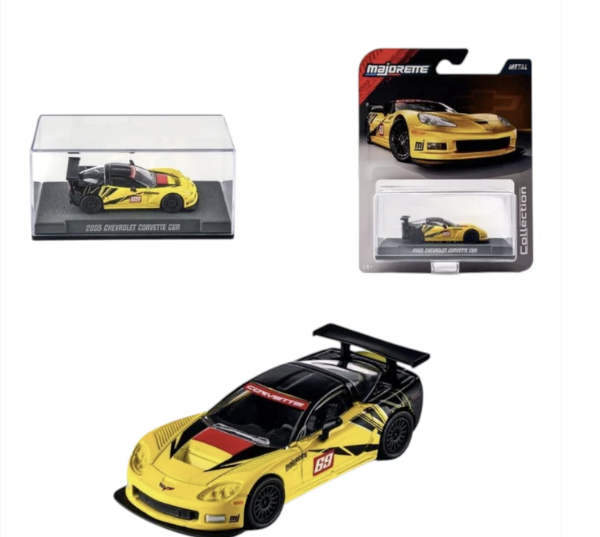 Majorette 2005 chevrolet corvette c6r collection 1:64 Scale