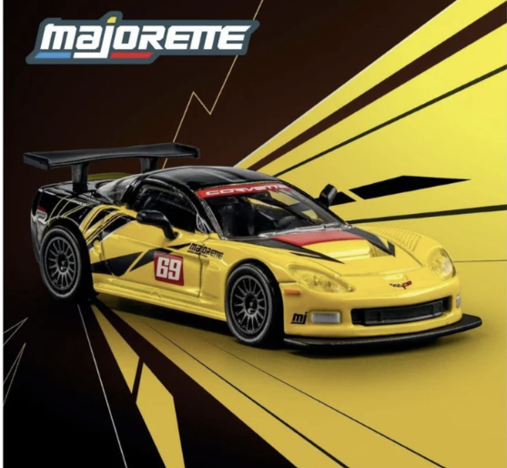 Majorette 2005 chevrolet corvette c6r collection 1:64 Scale