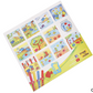 Imagimake Stamp Art Animal Kingdom for kids 3Y+, Multicolour