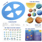 Imagimake Mapology Solar System Mobile - DIY Hanging Craft Kit - Learning Aid & Educational Toy - for Kids Age 5 and Above- Multicolor