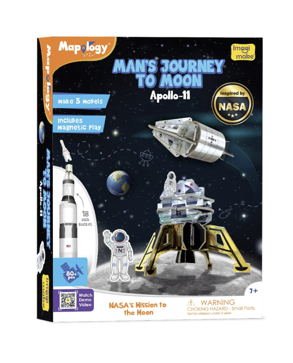 Imagimake Man's Journey to Moon.