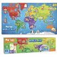 Imagimake Mapology World Map with Reusable Stickers.