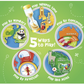 Imagimake Mapology World Map with Reusable Stickers.
