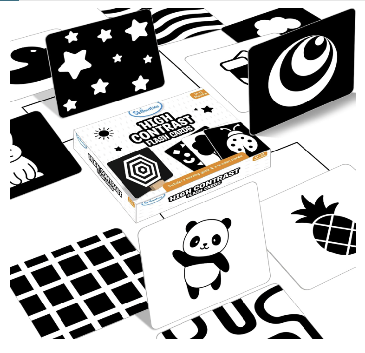 Skillmatics Large Flash Cards for Babies & Infants.