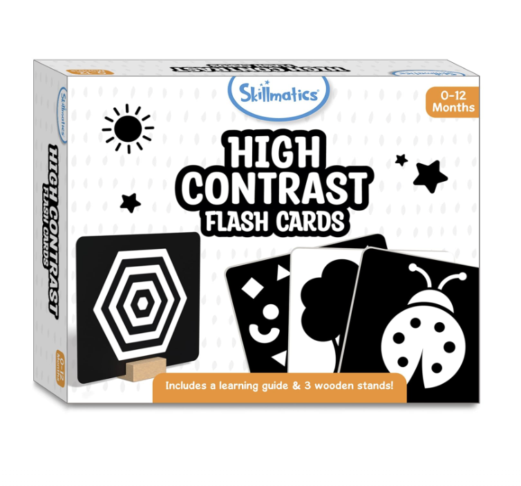 Skillmatics Large Flash Cards for Babies & Infants.