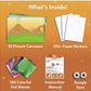 skillmatics peel and press Foil fun Dinosaur foil art kit, Kids foil sticker activity.