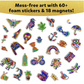 Skillmatics Foil Fun - Pretty Patterns, Mess-Free Art, Magnets.