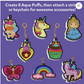 SKILLMATICS Aqua Puffs: Princesses & Unicorns | 3D Art Kit (ages 4-10)