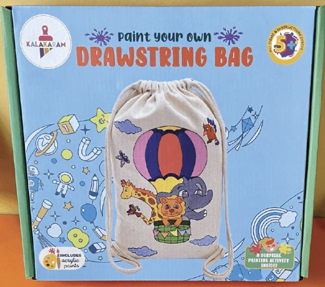 Drawstring Bag Painting Kit.