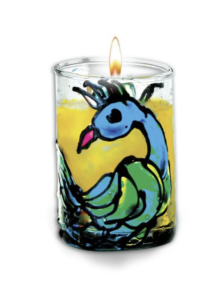 TOYKRAFTT Glass Painting Candle Making Kit for Kids, DIY Kit for Kids.