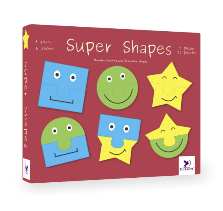 TOYKRAFTT Super Shapes Puzzles
