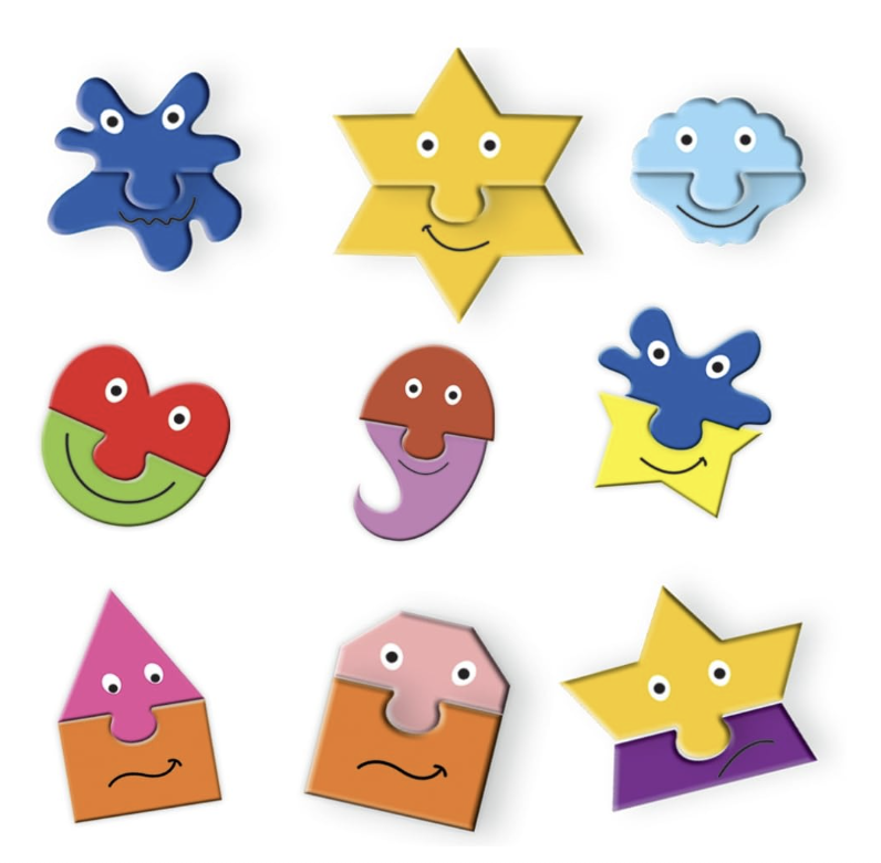 TOYKRAFTT Super Shapes Puzzles