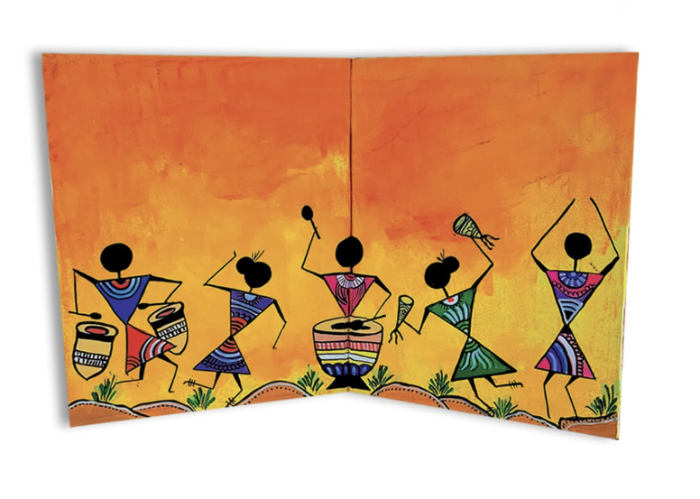 TOYKRAFTT DIY Indian Art Forms – Warli Art Kit