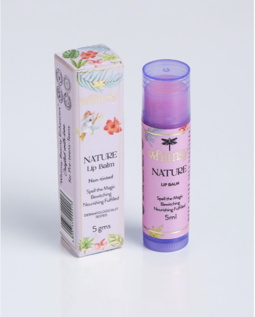 Whimsy Beauty – Set of 3 Safe Organic Essential Care Lip Balms