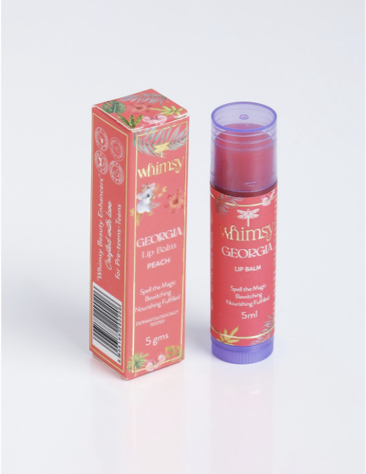 Whimsy Beauty – Set of 3 Safe Organic Essential Care Lip Balms