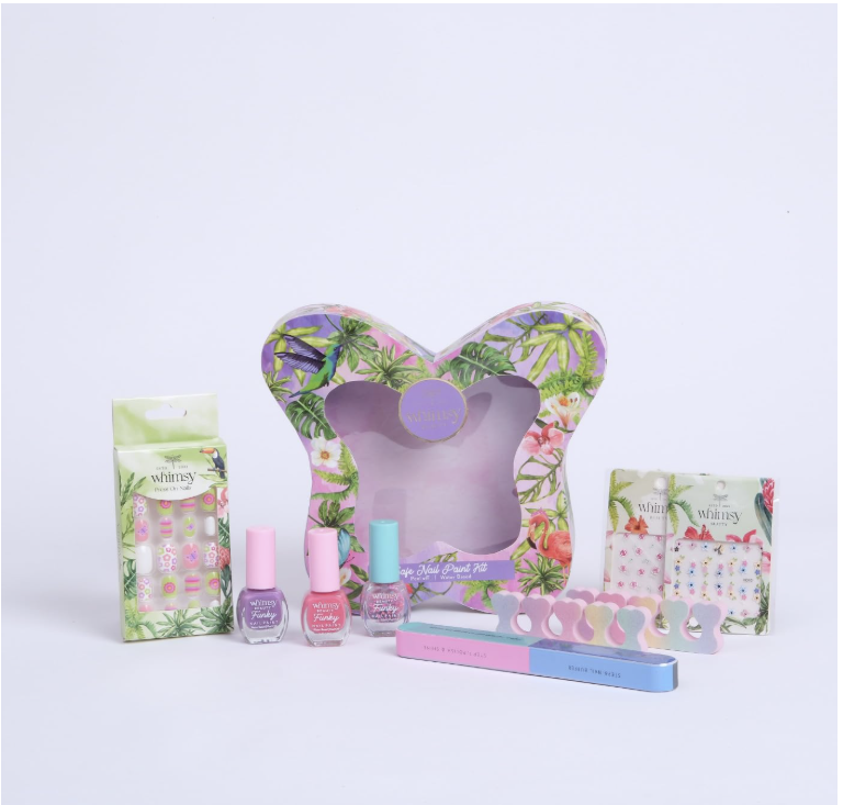 Whimsy Beauty 8-in-1 Kids Nail Art Kit.