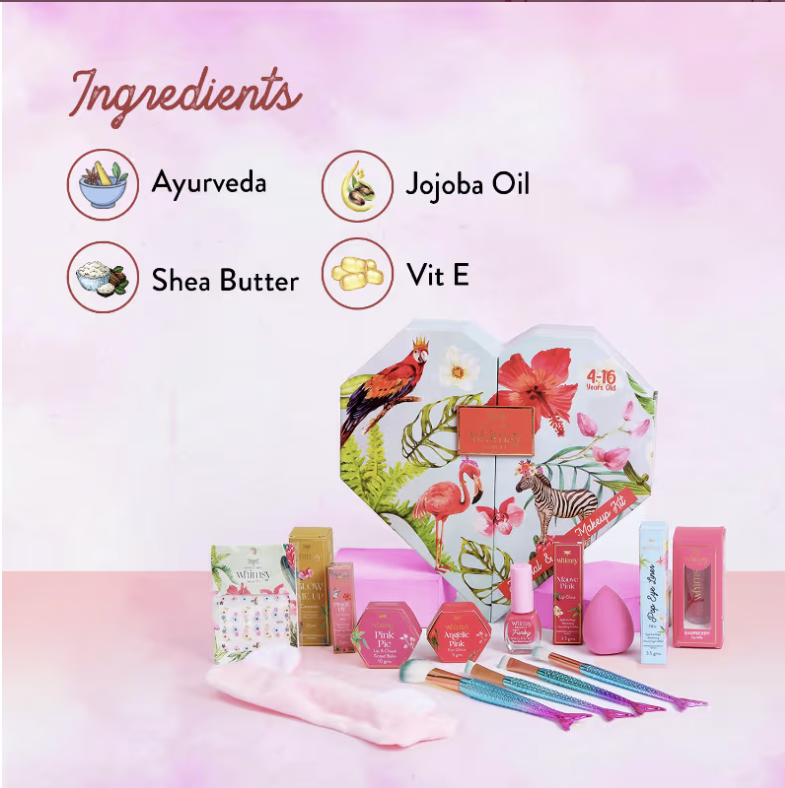 Whimsy Beauty Safe & Organic Make U Pretty Beauty Makeup Kit