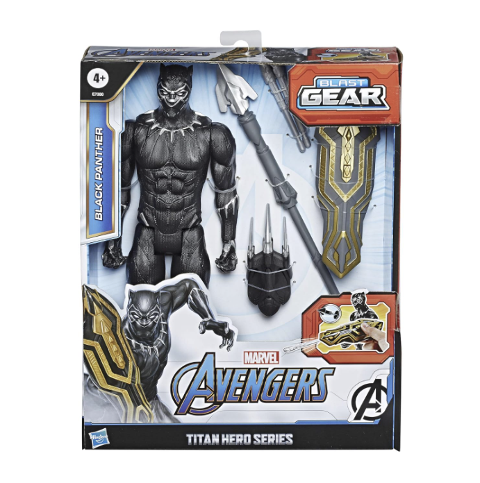 Marvel Avengers Titan Hero Blast Gear Deluxe Black Panther.