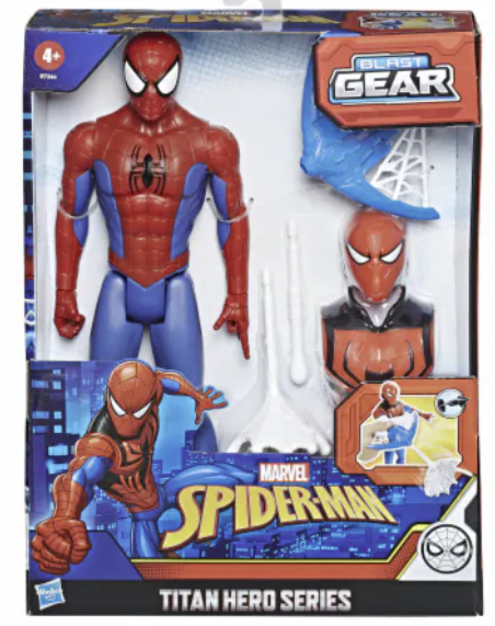 Hasbro Marvel Spider-Man Titan Hero Series Blast Gear Action Figure