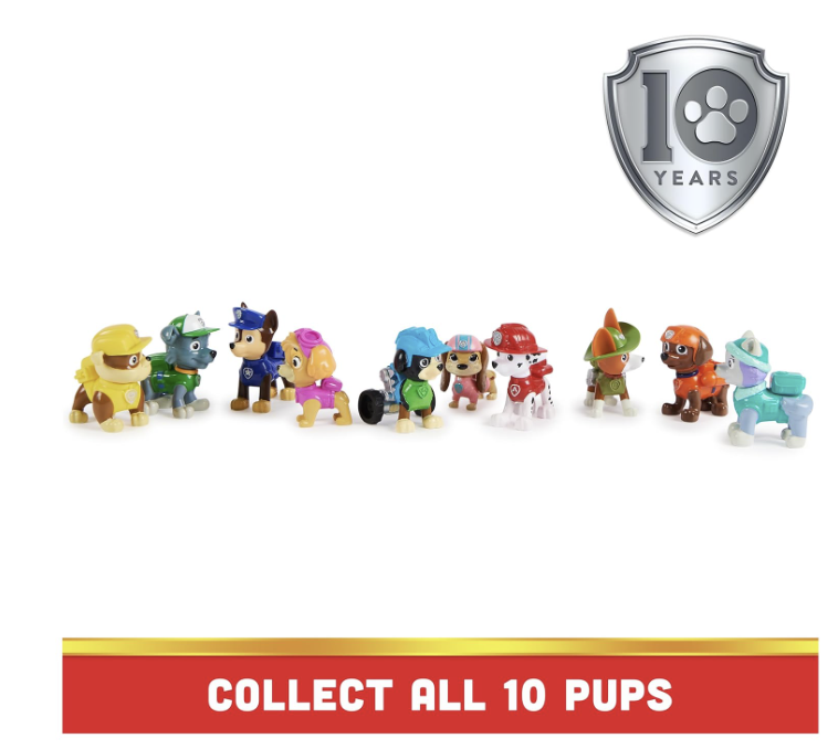 Paw Patrol Toy Figures Gift Pack – 7 Collectible Action Figures.