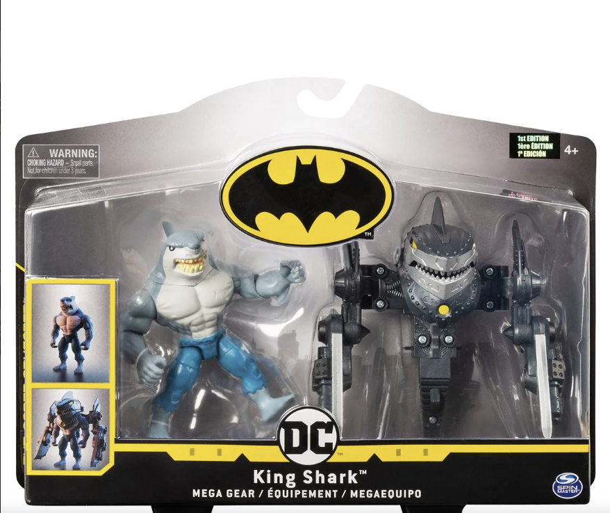 Spin master DC KING SHARK.