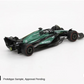 Mini GT 1001: Aston Martin AMR24 18 Lance Stroll 2024 F1 2024 Bahrain GP.