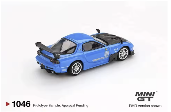 Mini GT 1046 Mazda RX-7 RE Amemiya 20B NA 3-Rotor.
