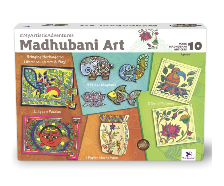 TOYKRAFTT Madhubani Art DIY Craft Kit (9–12 Years)