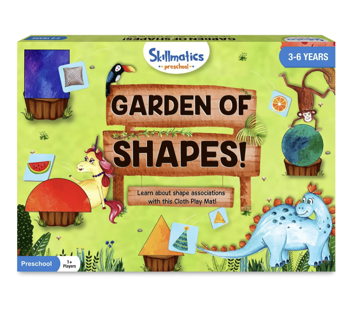Skillmatics Garden of Shapes Activity Play Mats: