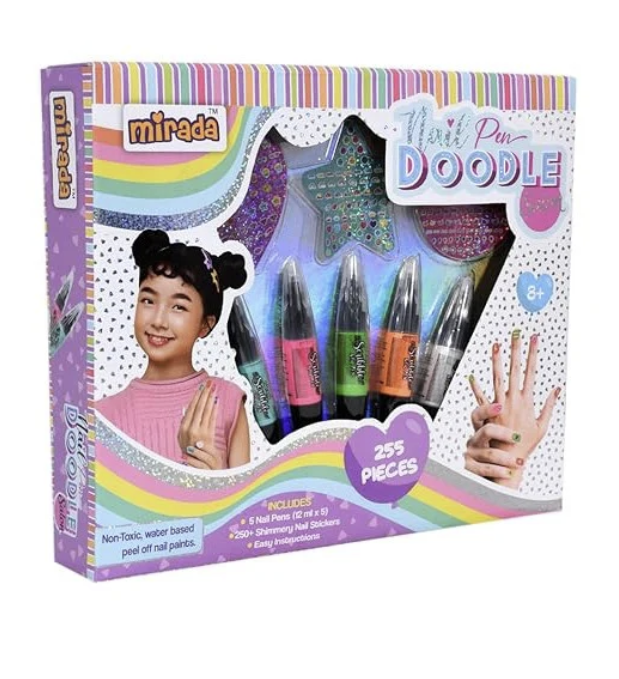 Mirada Doodle Nail Pen Salon Nail Art Kit.