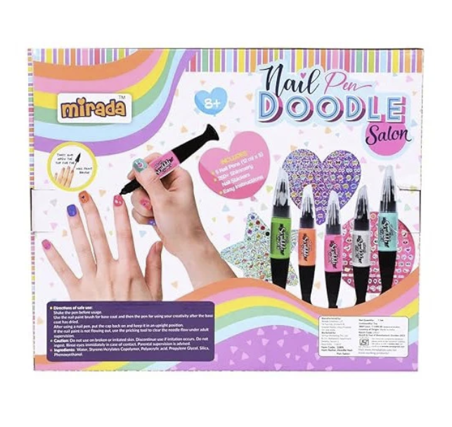 Mirada Doodle Nail Pen Salon Nail Art Kit.