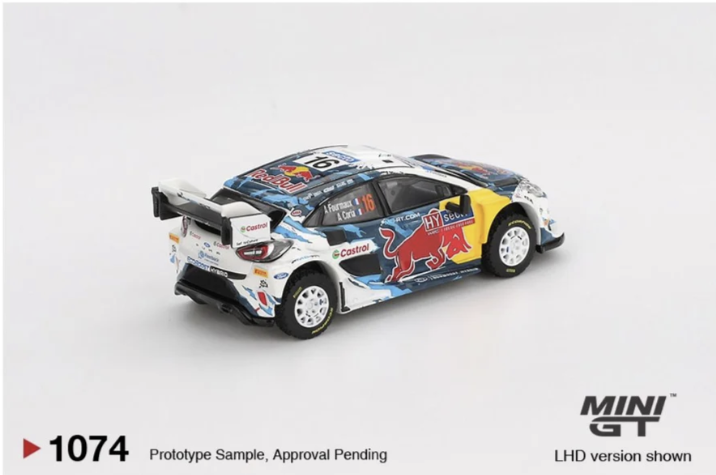 MINI GT Ford Puma Rally1 16 1074 – M-Sport Ford WRT (2024 Rally Finland | 3rd Place)