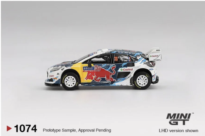 MINI GT Ford Puma Rally1 16 1074 – M-Sport Ford WRT (2024 Rally Finland | 3rd Place)
