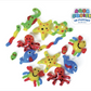DIYScience® Ocean World Aqua Squish Kit Make More Than 40 3D Colorful Soft and Squishy Sea Creatures Magic Water Elf Gel Toys for Girls.