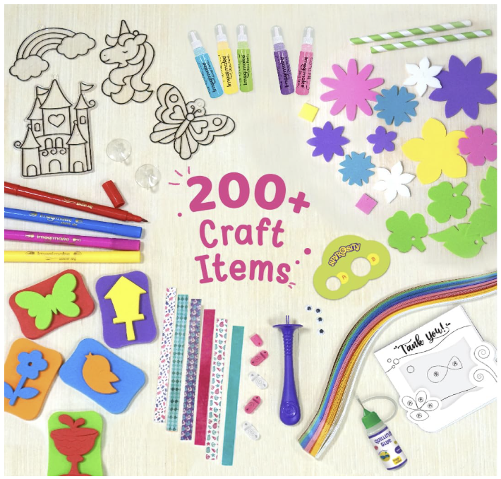Imagimake Fabulous Craft Kit 5-in-1 Arts Crafts Set.