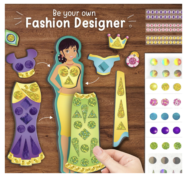 Imagimake DIY Magnetic Dress-Up Indian Princess.