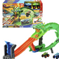 Hot Wheels Monster Trucks Sharks vs Dinos Dragon Destruction Playset.