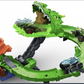 Hot Wheels Monster Trucks Sharks vs Dinos Dragon Destruction Playset.
