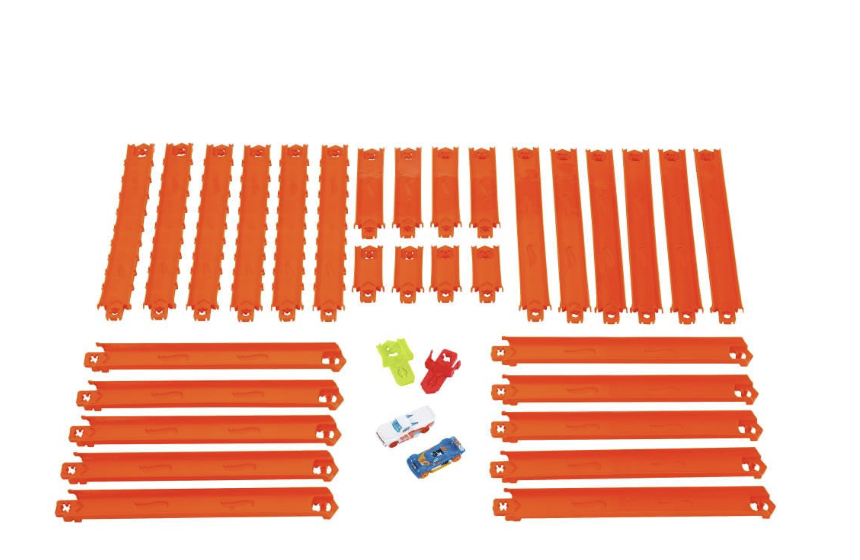 Hot Wheels Toy Car Track Set Track Creator Deluxe Pack.