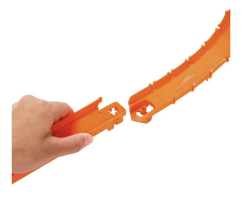 Hot Wheels Toy Car Track Set Track Creator Deluxe Pack.
