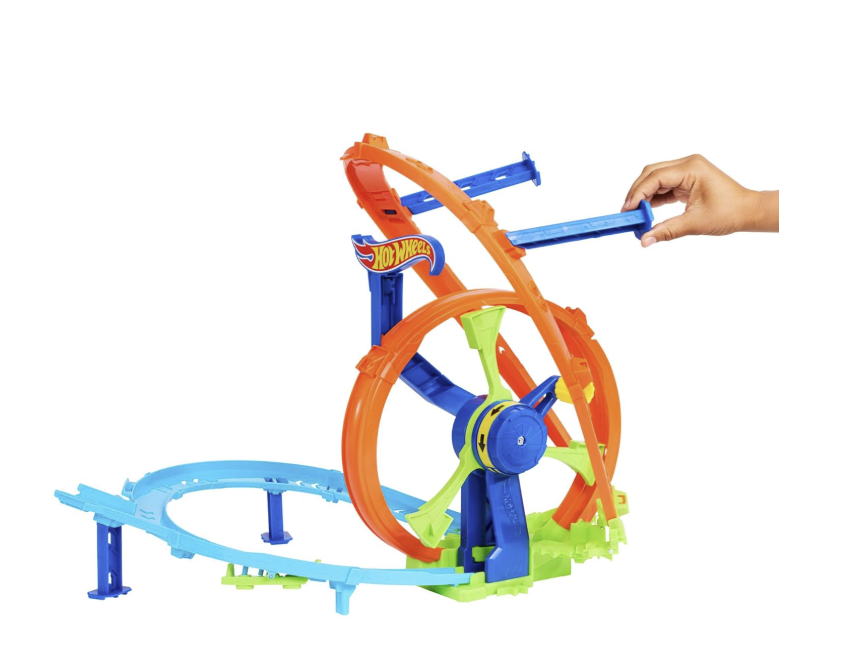 Hot Wheels Rapid Launch Loop Playset.