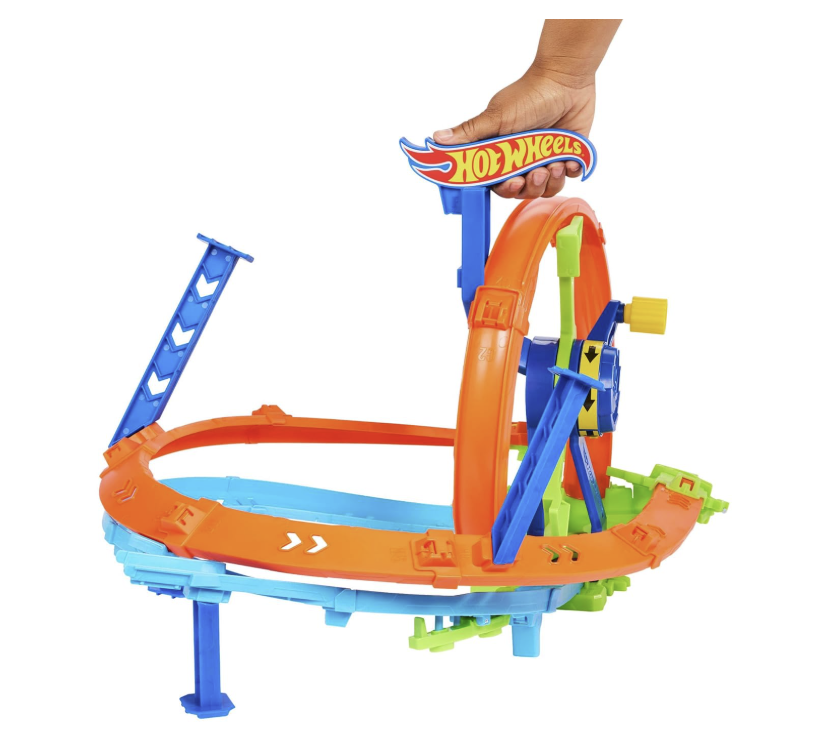 Hot Wheels Rapid Launch Loop Playset.