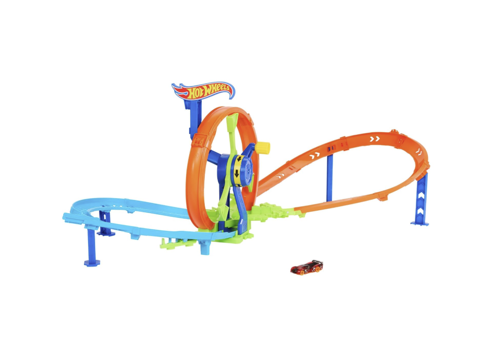 Hot Wheels Rapid Launch Loop Playset.