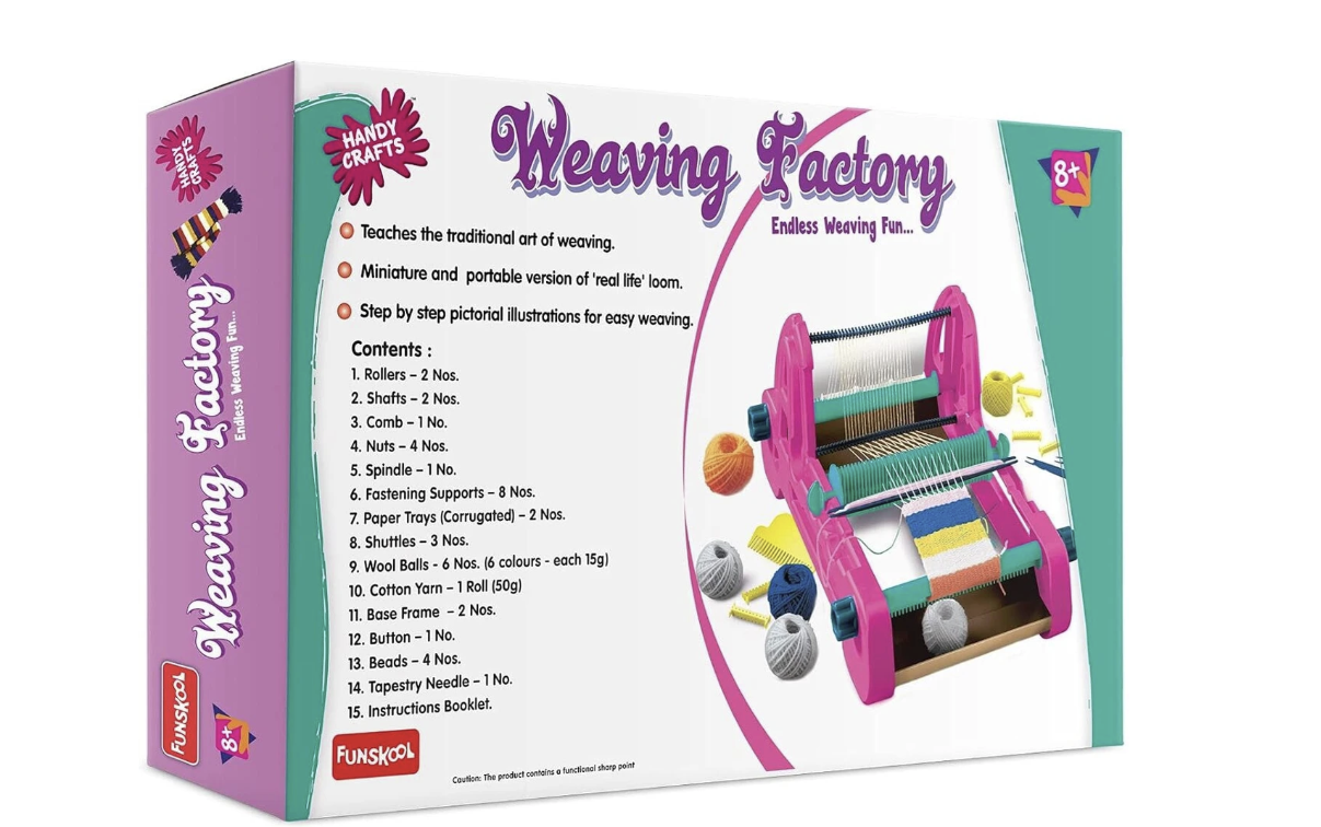 Weaving factory endless weaving fun.
