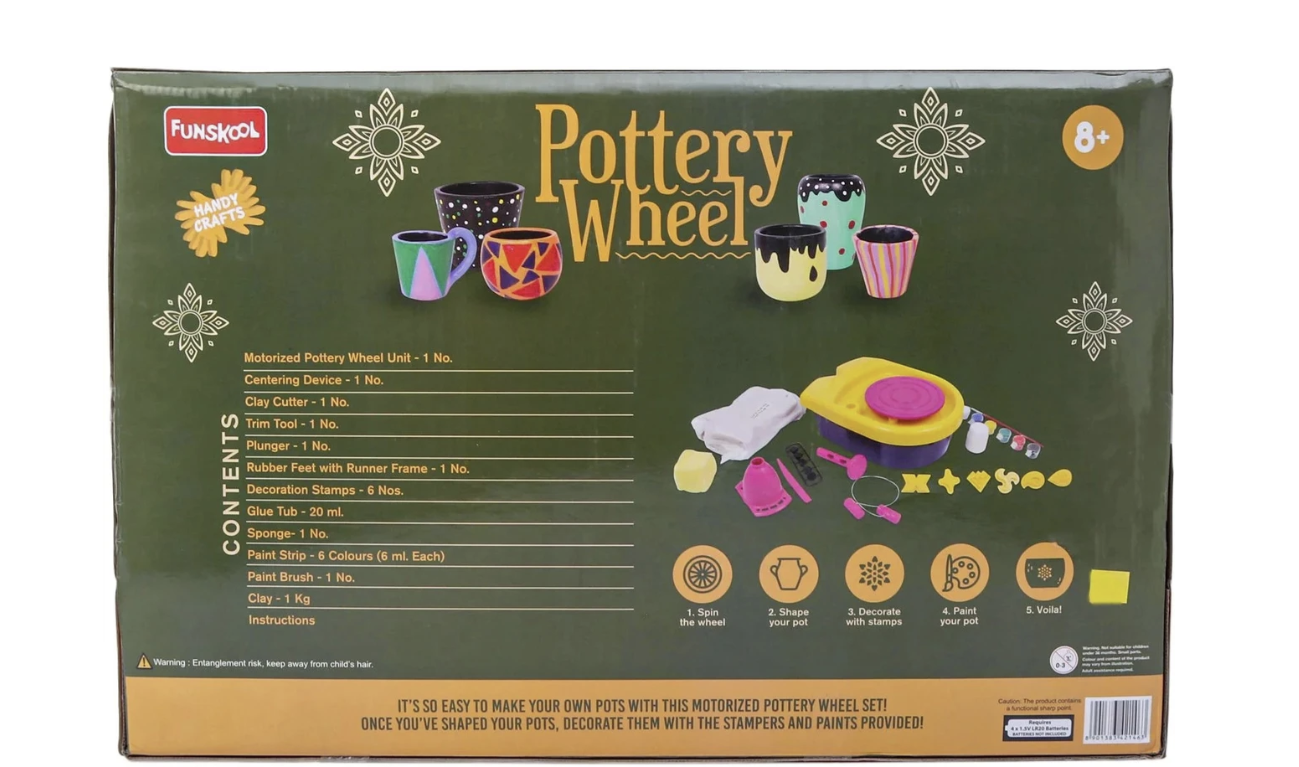 FUNSKOOL POTTERY WHEEL