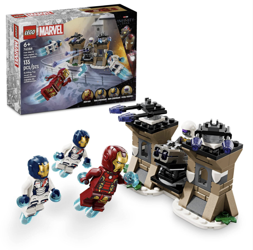 LEGO MARVEL Iron Man & Iron Legion vs. Hydra Soldier 76288