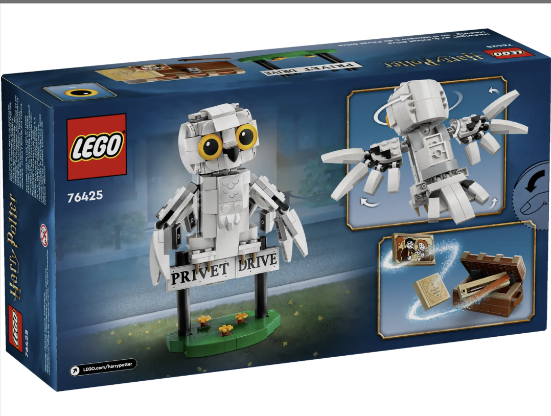 LEGO Harry Potter Hedwig at 4 Privet Drive 76425.