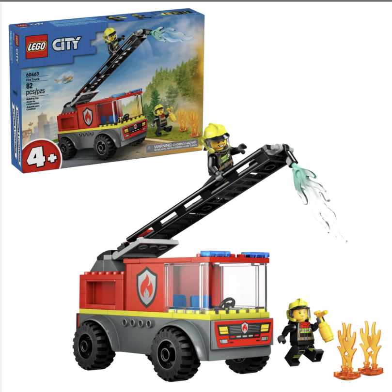 LEGO City Fire Ladder Truck 60463.